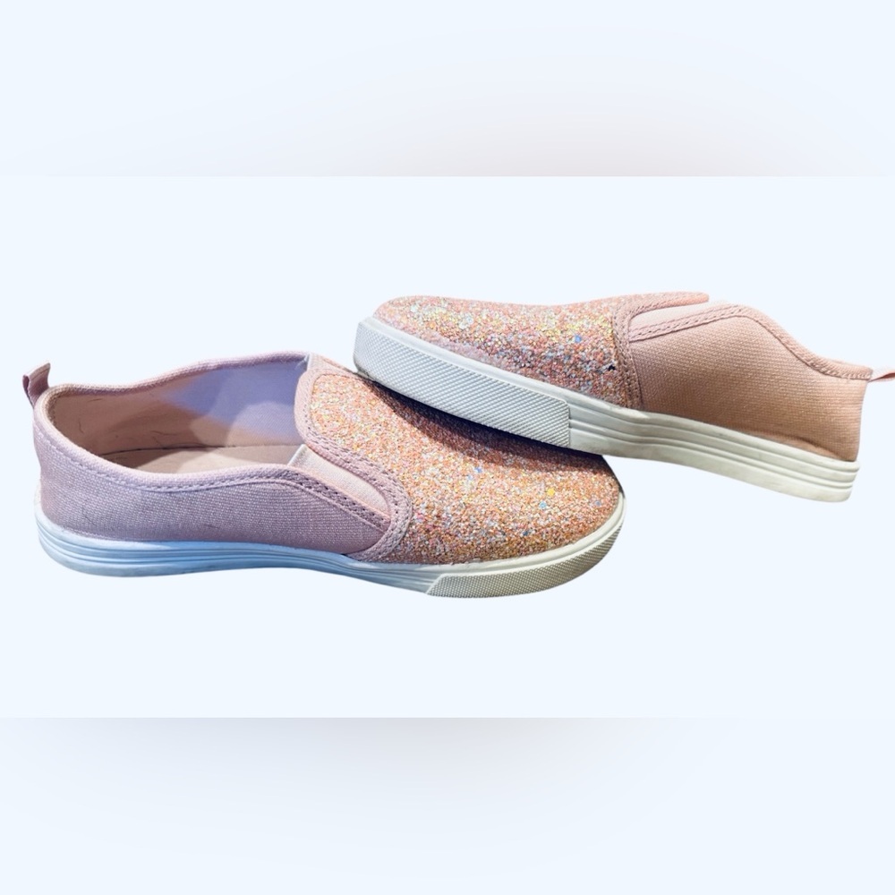 OshKosh B'gosh Soft Pink with Sparkle Slip Ons - Picture 2 of 4